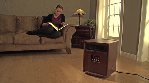 Lifesmart 1500W Infrared Heater with Remote - image 7 from the video
