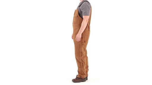 Gravel Gear Men's Insulated Duck Overalls with Teflon 360 View - image 8 from the video