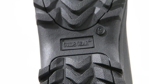 Guide Gear Men's Insulated Side-Zip Winter Boots 400 Grams 360 View - image 9 from the video
