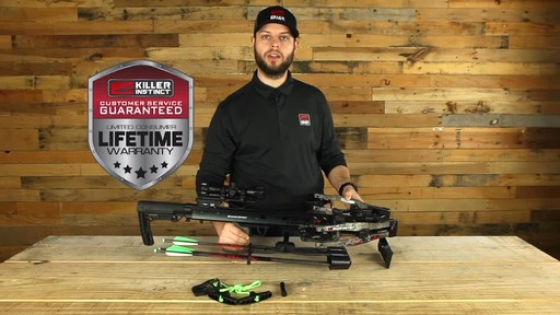 Killer Instinct Furious Pro 9.5 Crossbow with Pro Accessory Package - image 10 from the video