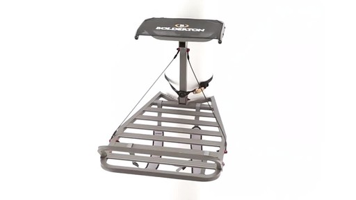 Bolderton Ultra Premium Aluminum Hang-on Tree Stand - image 3 from the video