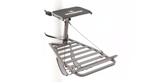 Bolderton Ultra Premium Aluminum Hang-on Tree Stand - image 4 from the video