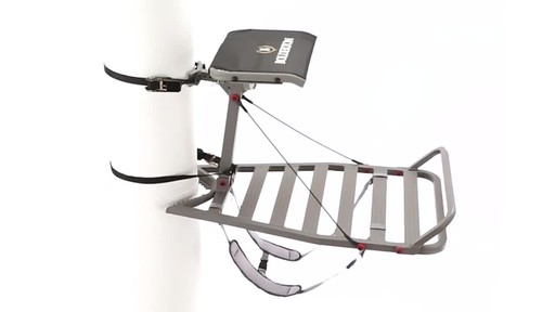 Bolderton Ultra Premium Aluminum Hang-on Tree Stand - image 5 from the video