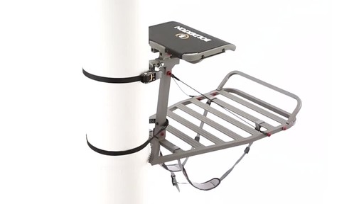 Bolderton Ultra Premium Aluminum Hang-on Tree Stand - image 6 from the video