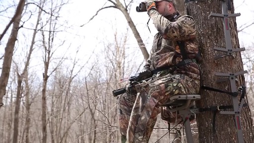 Bolderton Ultra Premium Aluminum Hang-on Tree Stand - image 9 from the video