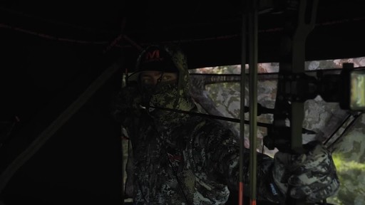 Muddy Infinity 3-person Ground Blind - image 10 from the video