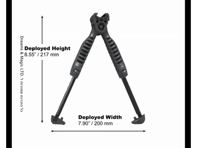 FAB Defense T-Pod Vertical Foregrip with Bipod - image 10 from the video