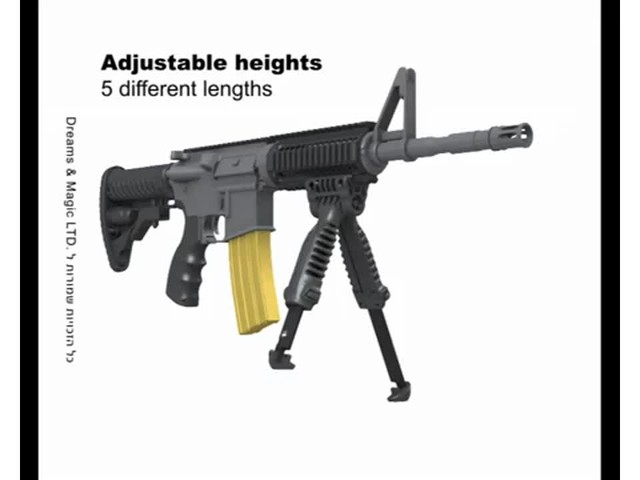 FAB Defense T-Pod Vertical Foregrip with Bipod - image 5 from the video
