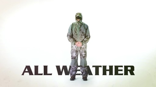 Huk Men's Kryptek All Weather Waterproof Jacket - image 1 from the video