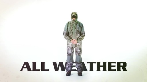 Huk Men's Kryptek All Weather Waterproof Jacket - image 10 from the video