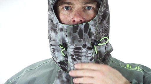 Huk Men's Kryptek All Weather Waterproof Jacket - image 3 from the video