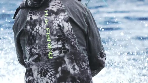 Huk Men's Kryptek All Weather Waterproof Jacket - image 9 from the video