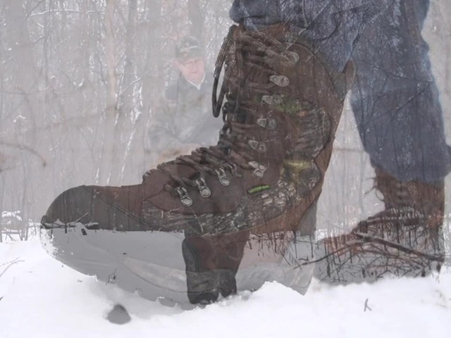Guide Gear Artic Mens 2000 Gram Insulated Hunting Boots Waterproof Mossy Oak - image 1 from the video