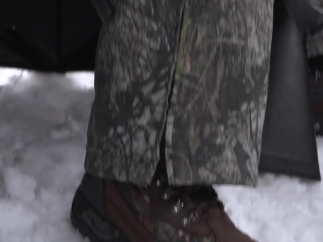 Guide Gear Artic Mens 2000 Gram Insulated Hunting Boots Waterproof Mossy Oak - image 7 from the video