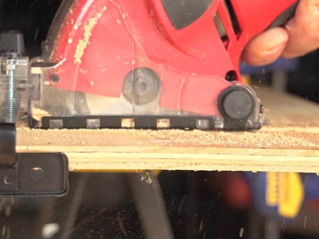 KwikTool™ KwikSaw Compact Circular Saw Kit - image 2 from the video