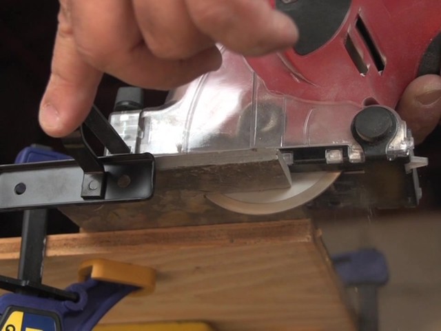 KwikTool™ KwikSaw Compact Circular Saw Kit - image 6 from the video