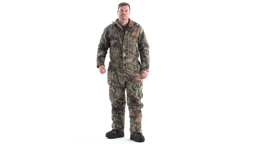 Guide Gear Men's Insulated Silent Adrenaline Hunting Coveralls 360 View - image 10 from the video