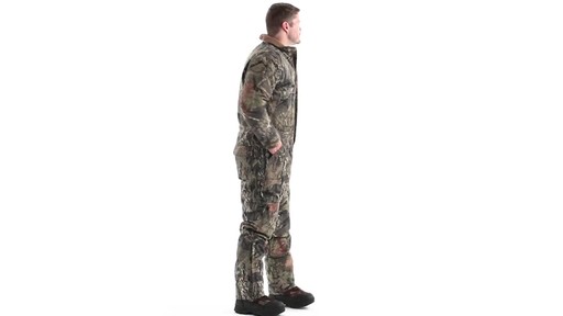 Guide Gear Men's Insulated Silent Adrenaline Hunting Coveralls 360 View - image 3 from the video