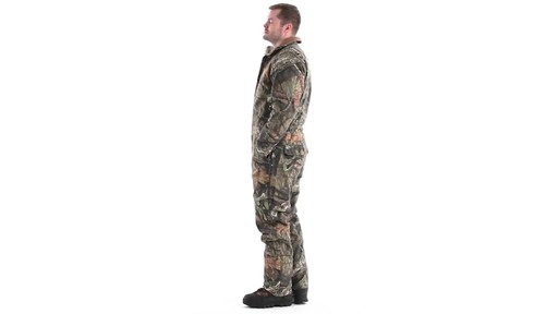 Guide Gear Men's Insulated Silent Adrenaline Hunting Coveralls 360 View - image 7 from the video