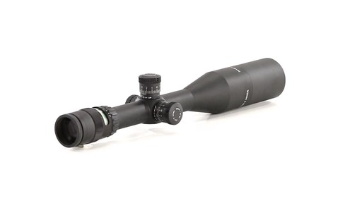Trijicon AccuPoint 5-20x50mm Rifle Scope Green Mil-Dot Crosshair Reticle 360 View - image 6 from the video