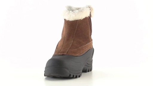 Guide Gear Women's Insulated Side Zip Winter Boots 600 Gram 360 View - image 2 from the video
