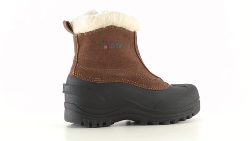 Guide Gear Women's Insulated Side Zip Winter Boots 600 Gram 360 View - image 6 from the video