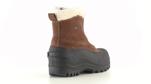 Guide Gear Women's Insulated Side Zip Winter Boots 600 Gram 360 View - image 7 from the video