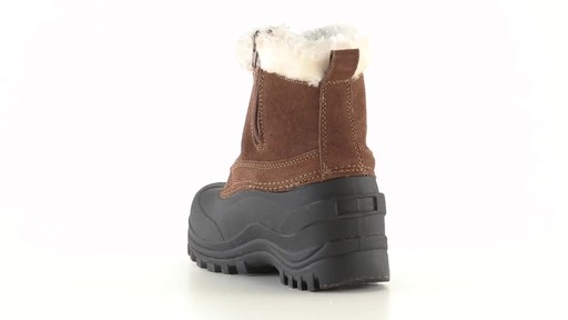 Guide Gear Women's Insulated Side Zip Winter Boots 600 Gram 360 View - image 9 from the video