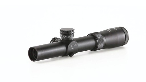 Leatherwood 1-4x24mm AR Scope Nitrogen Purged 360 View - image 6 from the video