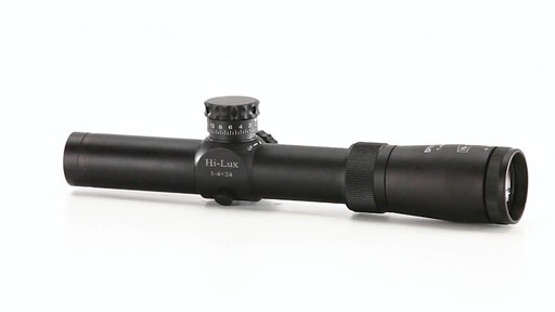 Leatherwood 1-4x24mm AR Scope Nitrogen Purged 360 View - image 8 from the video