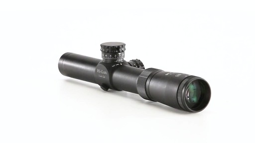 Leatherwood 1-4x24mm AR Scope Nitrogen Purged 360 View - image 9 from the video