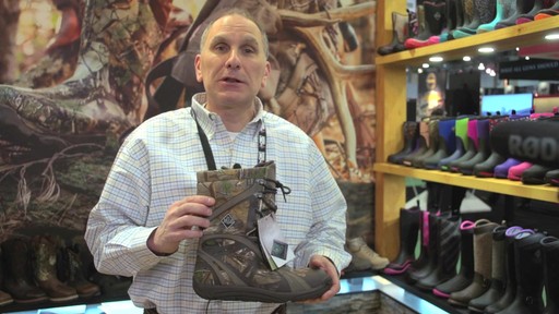 Muck Men's Pursuit Shadow Mid Hunting Boots Waterproof Realtree Xtra - image 10 from the video