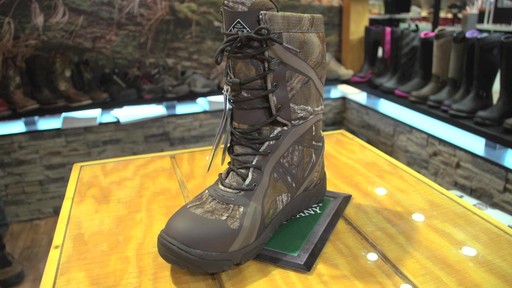 Muck Men's Pursuit Shadow Mid Hunting Boots Waterproof Realtree Xtra - image 2 from the video