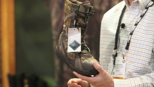 Muck Men's Pursuit Shadow Mid Hunting Boots Waterproof Realtree Xtra - image 3 from the video