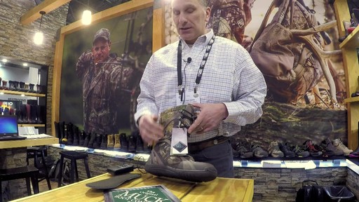 Muck Men's Pursuit Shadow Mid Hunting Boots Waterproof Realtree Xtra - image 6 from the video