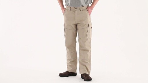Guide Gear Men's Ripstop Cargo Work Pants 360 View - image 7 from the video