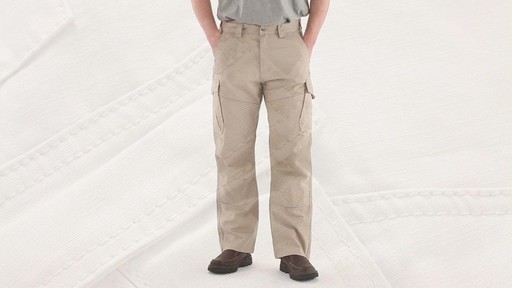 Guide Gear Men's Ripstop Cargo Work Pants 360 View - image 8 from the video