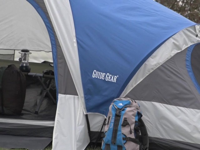 Guide Gear® Elkhorn 18x10' 3-room Dome Tent - image 10 from the video