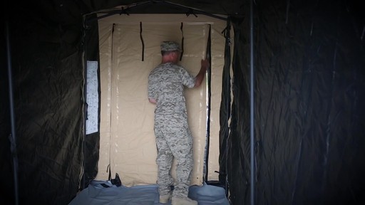 US Military Issue AirBeam Shelter 32' x 20' New - image 3 from the video