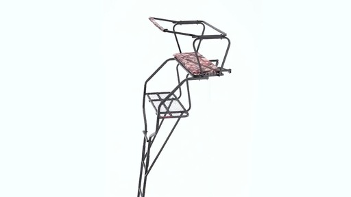 Guide Gear 18' Deluxe 2-Man Ladder Tree Stand 360 View - image 9 from the video