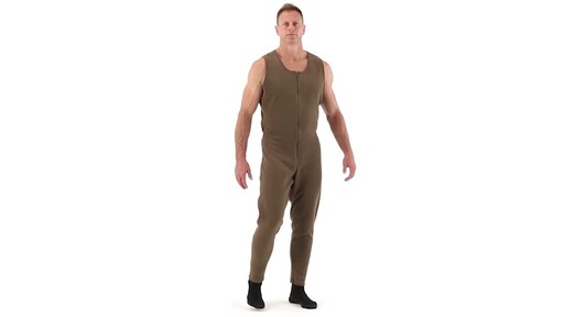Guide Gear Men's Heavyweight Fleece Base Layer Union Suit 360 View - image 1 from the video