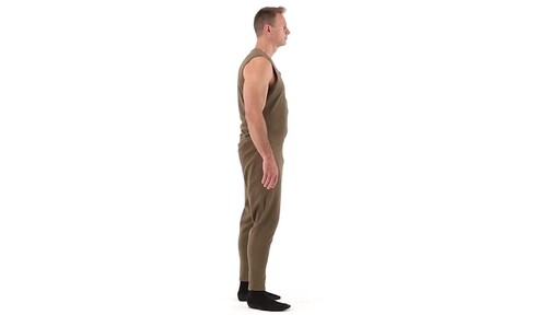 Guide Gear Men's Heavyweight Fleece Base Layer Union Suit 360 View - image 3 from the video