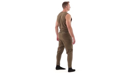 Guide Gear Men's Heavyweight Fleece Base Layer Union Suit 360 View - image 4 from the video