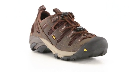 KEEN Utility Men's Atlanta Cool ESD Soft Toe Work Shoes 360 View - image 1 from the video