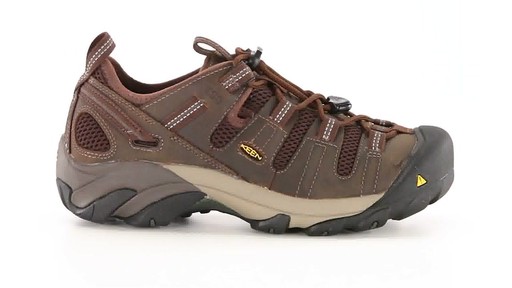 KEEN Utility Men's Atlanta Cool ESD Soft Toe Work Shoes 360 View - image 10 from the video