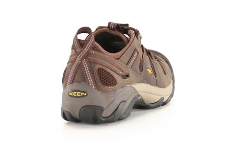 KEEN Utility Men's Atlanta Cool ESD Soft Toe Work Shoes 360 View - image 8 from the video