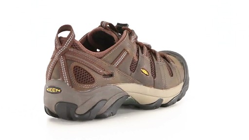 KEEN Utility Men's Atlanta Cool ESD Soft Toe Work Shoes 360 View - image 9 from the video
