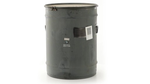 U.S. Military Surplus 58-gallon Drum Used - image 10 from the video