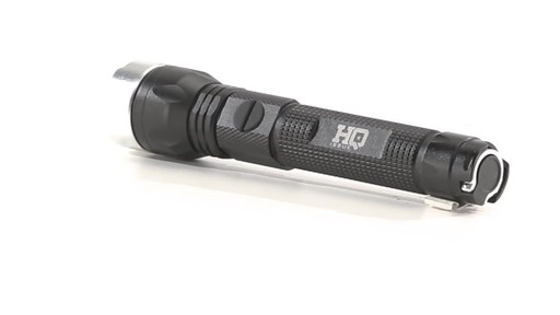 HQ Issue Indestructible Pro Series Flashlight 750 Lumen 360 View - image 8 from the video