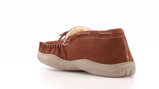 Guide Gear Men's Suede Chukka Moccasin Slippers - image 9 from the video